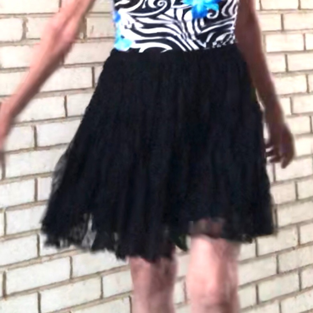 Black Lace Skirt by Fredericks of Hollywood
